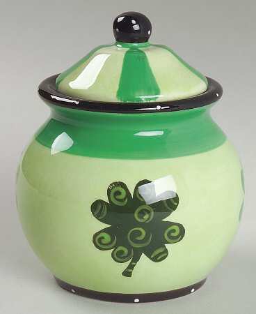 Pot O Gold Sugar Bowl & Lid