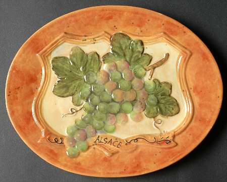 Grand Vin Salad/Dessert Plate