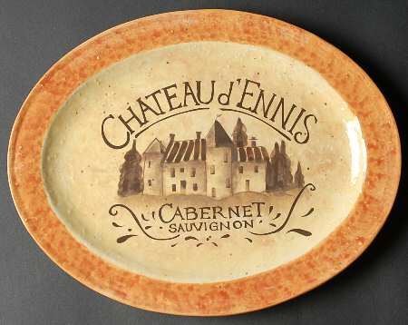 Grand Vin Dinner Plate