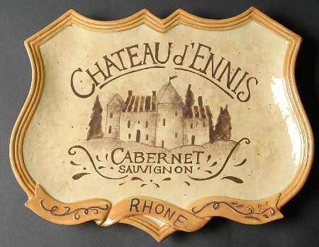 Grand Vin 16" Oval Serving Platter