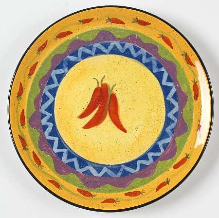 Texmex Salad/Dessert Plate