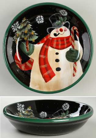 Mister Frosty 9" Individual Pasta Bowl