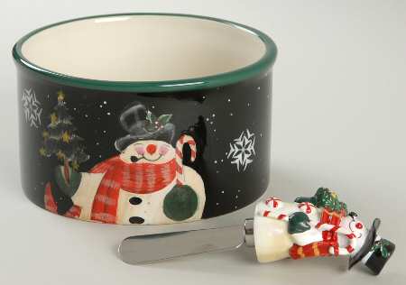 Mister Frosty Dip Bowl & Spreader Set