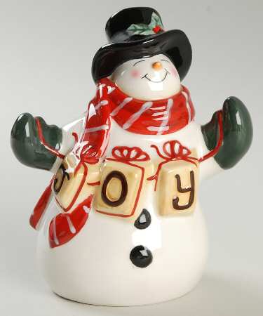 Mister Frosty Figural Salt Shaker