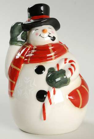Mister Frosty Figural Pepper Shaker