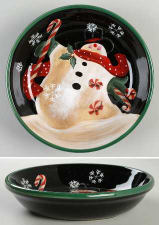 Mister Frosty 9" Individual Pasta Bowl