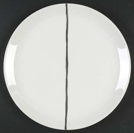 Basso (Platinum Trim) 12" Chop Plate (Round Platter)