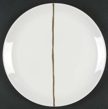 Basso (Gold Trim) 12" Chop Plate (Round Platter)