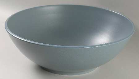 Cargo Slate Blue 11" Large Salad Serving Bowl