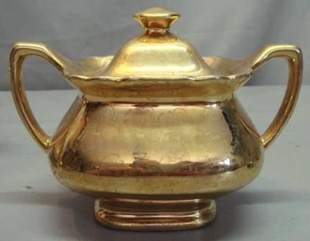 Lady Hamilton Sugar Bowl & Lid by Cardinal China Company