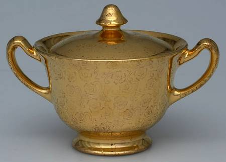 Lady Hamilton Sugar Bowl & Lid by Cardinal China Company