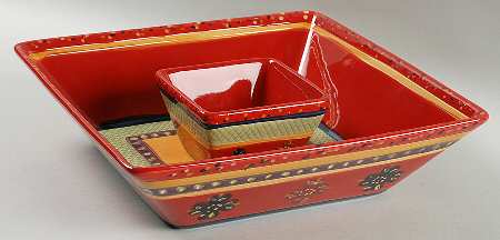 Rumba (2 Piece) Chip & Dip Set