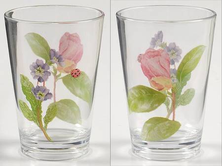 Camellia (Corelle) 8 Oz Acrylic Juice