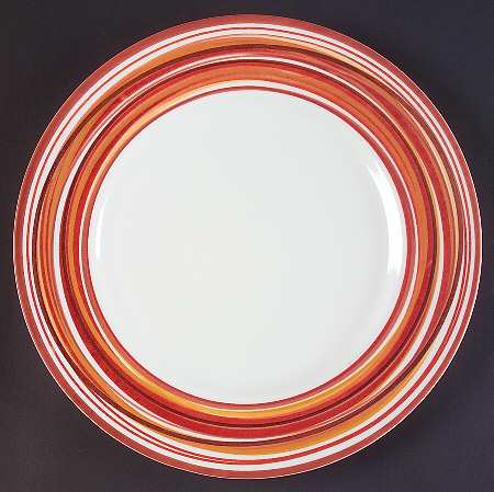 Red Swirls (Corelle) by Corning Corelle