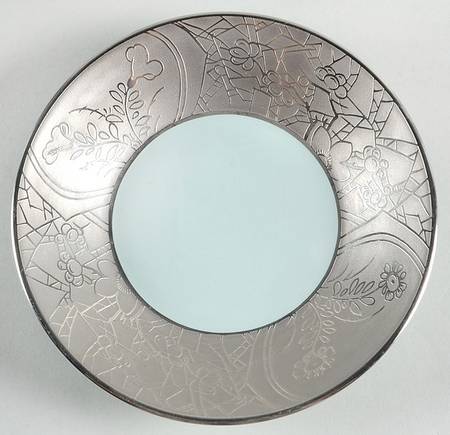 Hibiya Gray and Celadon Saucer
