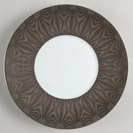 Esmeralda (Platinum Incrustation) Salad Plate