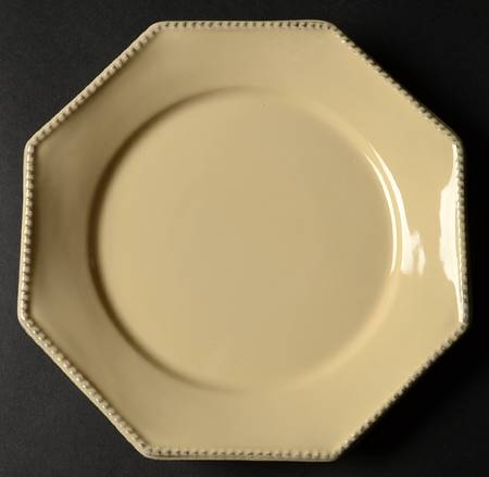 Pearl Cream Octagonal Salad Plate