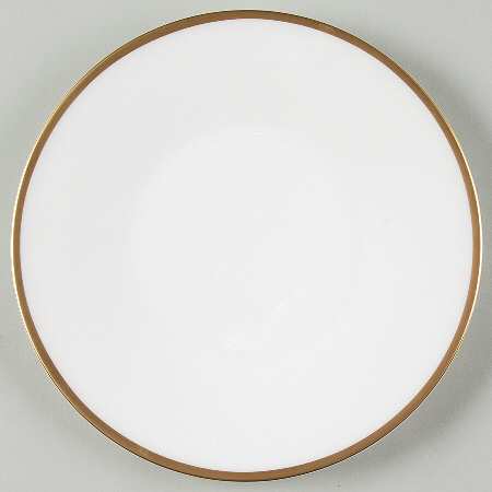 Gilded Gold Band Bread & Butter Plate