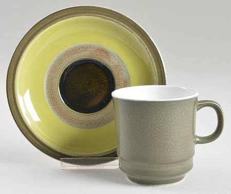 Ondine Flat Cup & Saucer Set