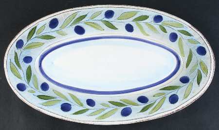 Gianna 17" Oval Serving Platter
