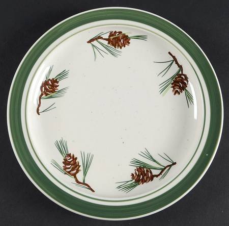 Pine Salad/Dessert Plate