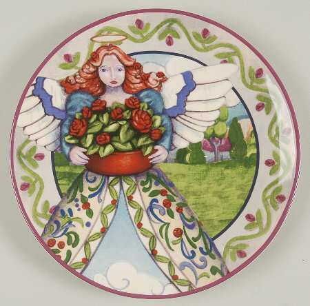 Angels Four Seasons Salad/Dessert Plate