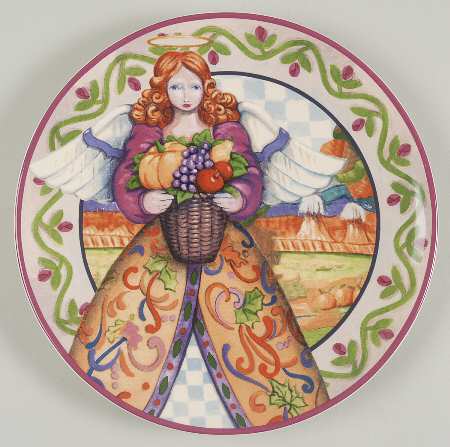 Angels Four Seasons Salad/Dessert Plate