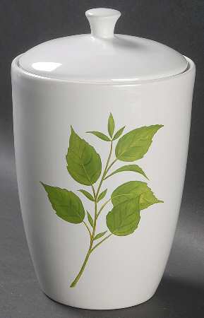 Culinary Herbs Medium Canister & Lid