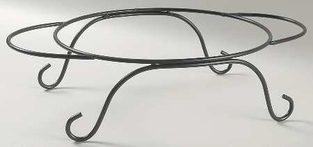 Culinary Herbs 16" Oval Baker Metal Stand