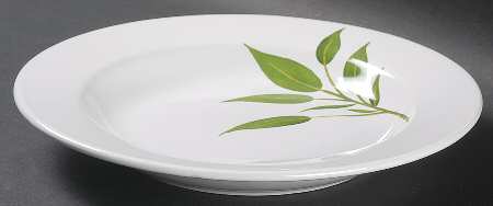 Culinary Herbs Large Rim Soup Bowl