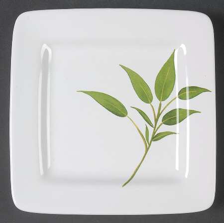 Culinary Herbs Canape Plate