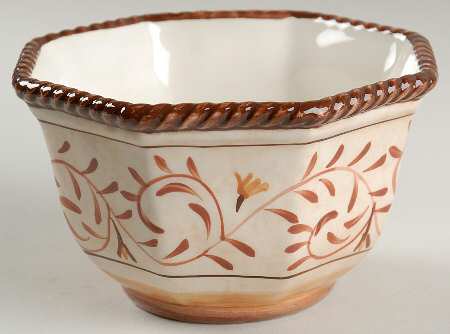 Roman Scrolls Individual Ice Cream Dish