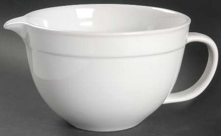 Bakeware White Batter Bowl