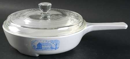 Browning Skillets Microwave Menuette Pan/With Lid-6 1/2"