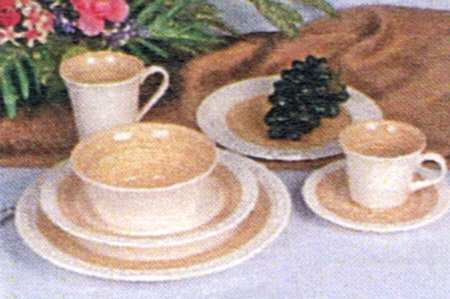 Mocha Bead by Cuisinart Dinnerware