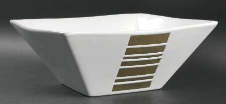 Vista White 9" Round Vegetable Bowl