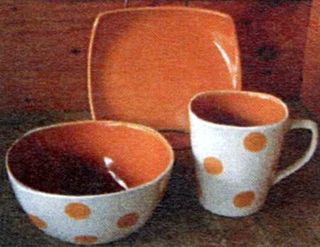 Carnivale Orange by Cuisinart Dinnerware