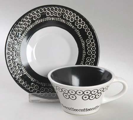 Madison Cafe Flat Demitasse Cup & Saucer Set