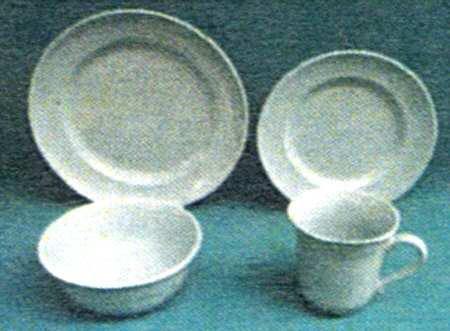 Beaumont Light Gray by Cuisinart Dinnerware