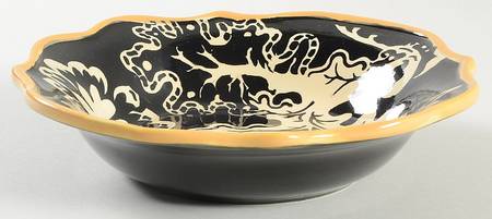 Brocade Rim Soup Bowl
