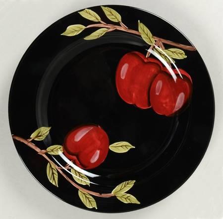 Midnight Orchard Salad Plate