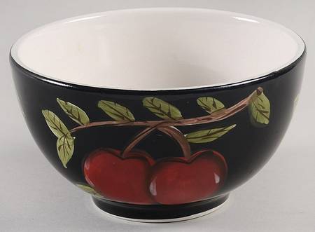 Midnight Orchard Coupe Cereal Bowl