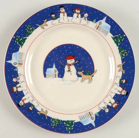 Holy Night Salad Plate