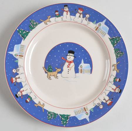 Holy Night Salad Plate