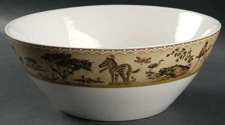 Tanzania 9" Round Serving Bowl