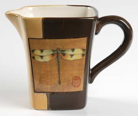 Golden Orchids Creamer by Certified International