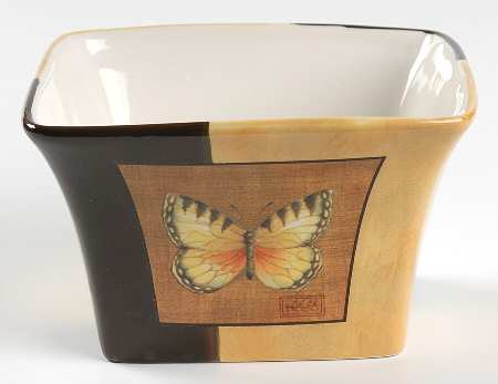 Golden Orchids Individual Ice Cream Dish by Certified International