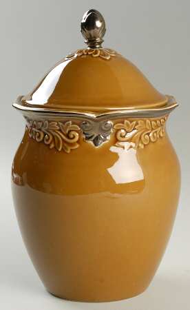 Regency Gold Large Canister & Lid