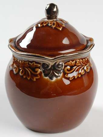 Regency Brown Sugar Bowl & Lid