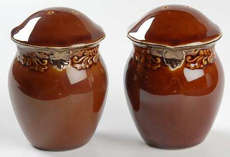Regency Brown Salt & Pepper Set